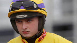 Which horse was Sean Bowen's first ride in the Grand National?  