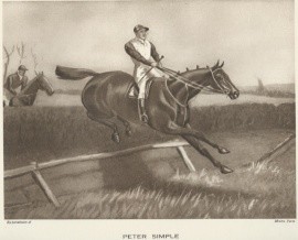 Did two horses called Peter Simple run in the Grand National?  